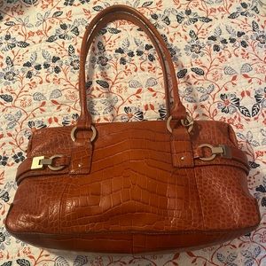 Etienne Aigner Brown Leather purse